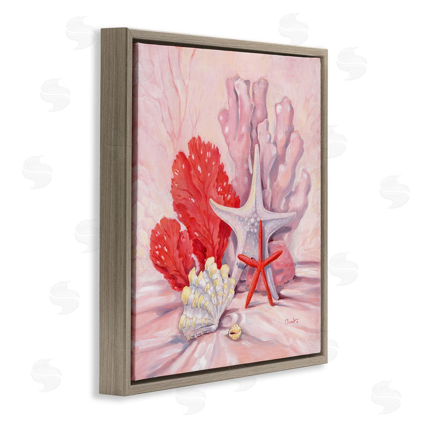 Paul Brent | Pink Gathered Sea Life