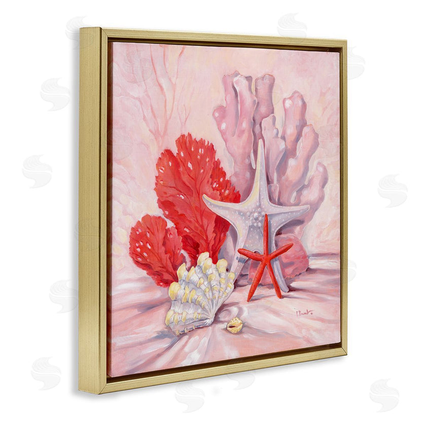 Paul Brent | Pink Gathered Sea Life