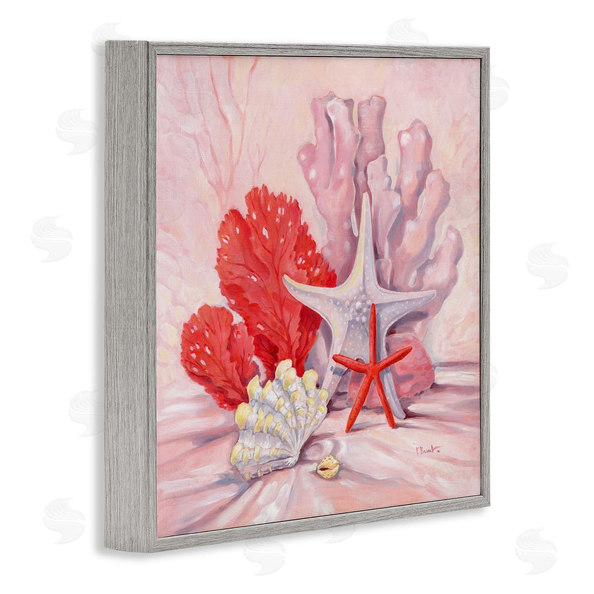 Paul Brent | Pink Gathered Sea Life