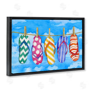 Paul Brent | Flip Flops on Clothesline