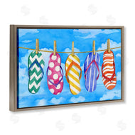 Paul Brent | Flip Flops on Clothesline