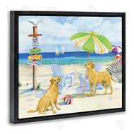 Paul Brent | Retriever Dogs at Beach