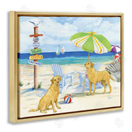Paul Brent | Retriever Dogs at Beach