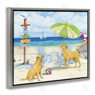 Paul Brent | Retriever Dogs at Beach