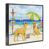 Paul Brent | Dog Day At Beach