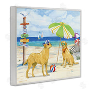 Paul Brent | Dog Day At Beach