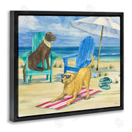 Paul Brent | Dogs on Beach Towel