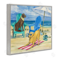 Paul Brent | Dogs on Beach Towel