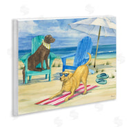 Paul Brent | Dogs on Beach Towel