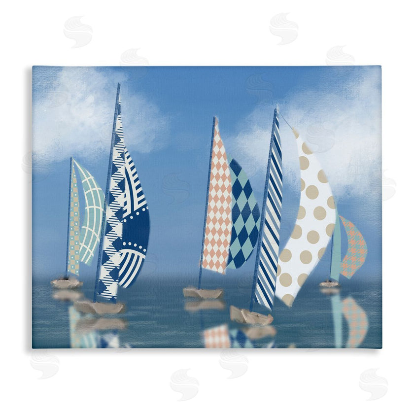 Matthew Piotrowicz | Patchwork Coastal Sailboats
