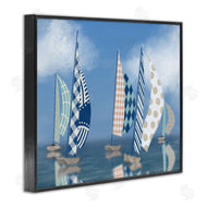 Matthew Piotrowicz | Patchwork Coastal Sailboats
