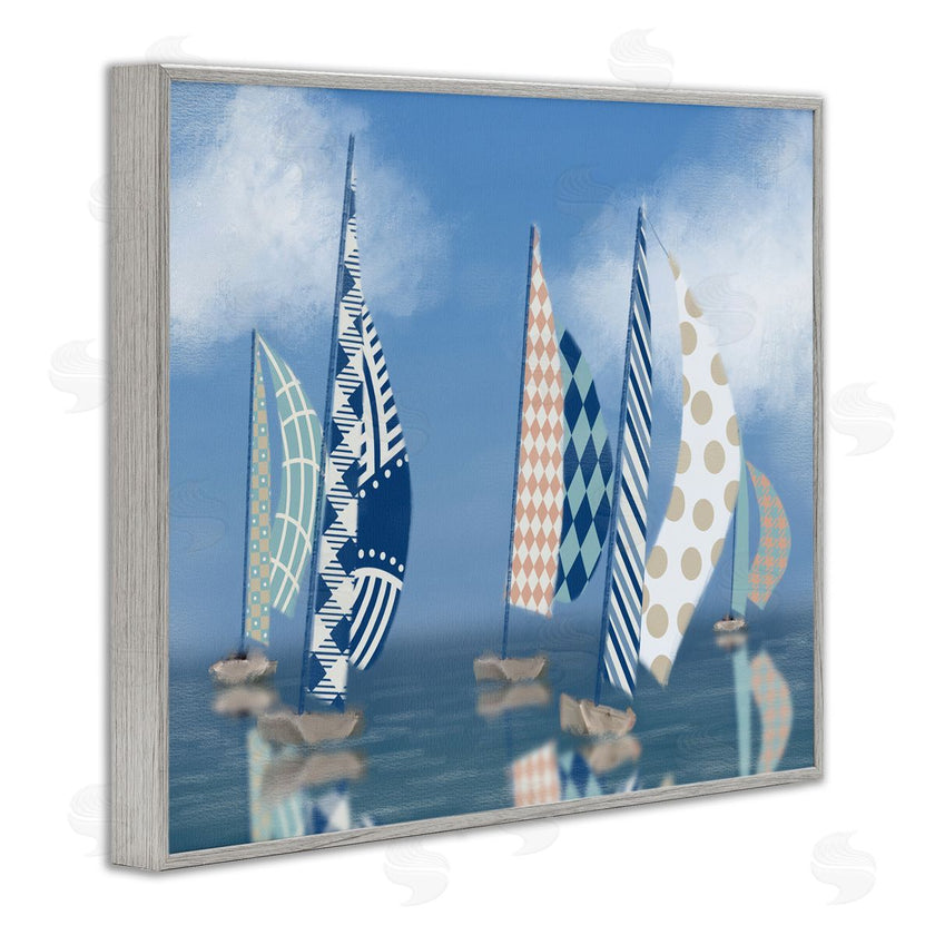 Matthew Piotrowicz | Patchwork Coastal Sailboats