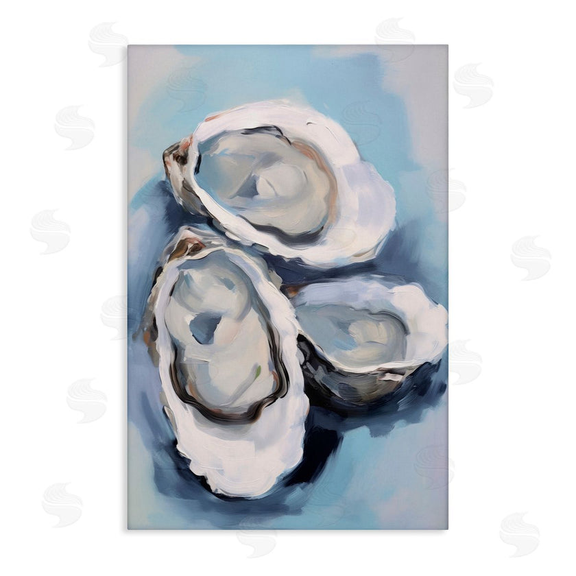 Petal Prints Design | Three Oyster Seashells