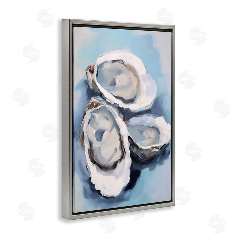 Petal Prints Design | Three Oyster Seashells
