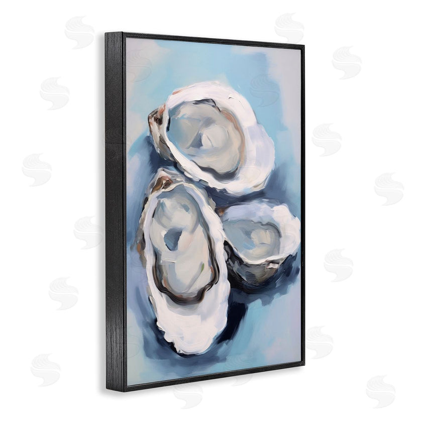 Petal Prints Design | Three Oyster Seashells