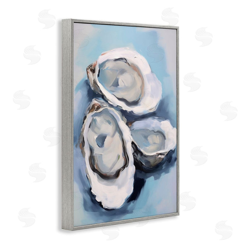 Petal Prints Design | Three Oyster Seashells