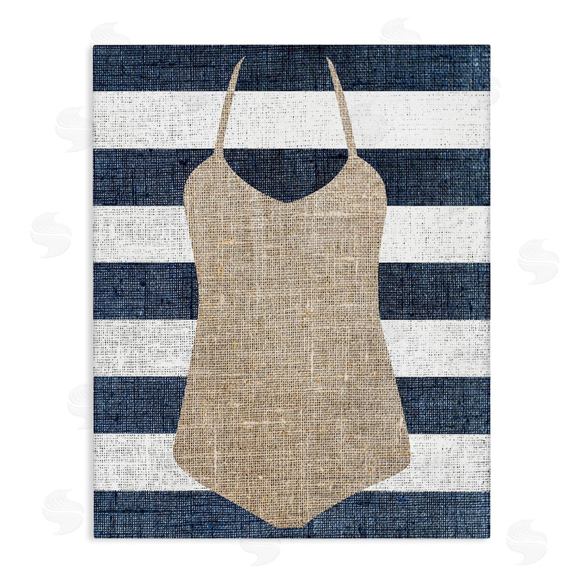 Stupell Studio | Swimsuit on Stripes