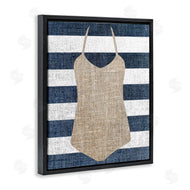 Stupell Studio | Swimsuit on Stripes