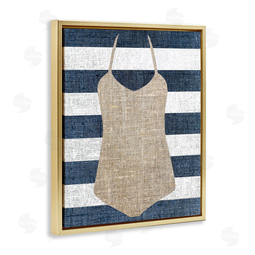 Stupell Studio | Swimsuit on Stripes