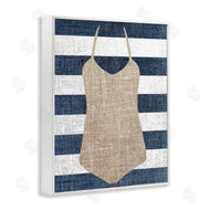 Stupell Studio | Swimsuit on Stripes