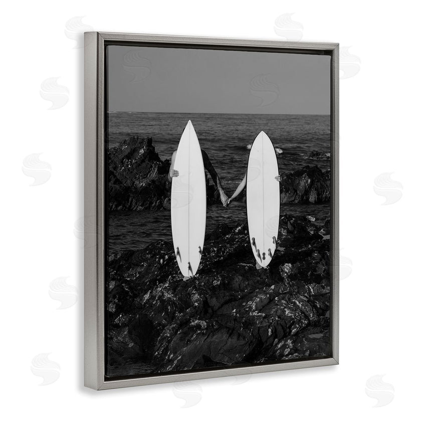 Stupell Studio | Romantic Surfer Couple