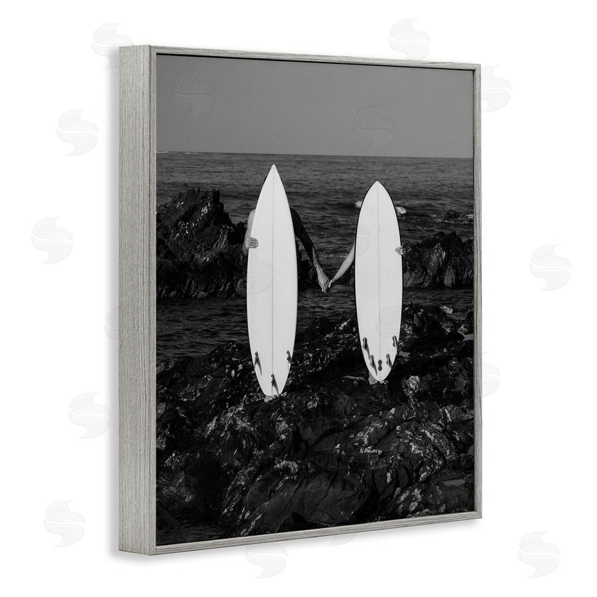 Stupell Studio | Romantic Surfer Couple