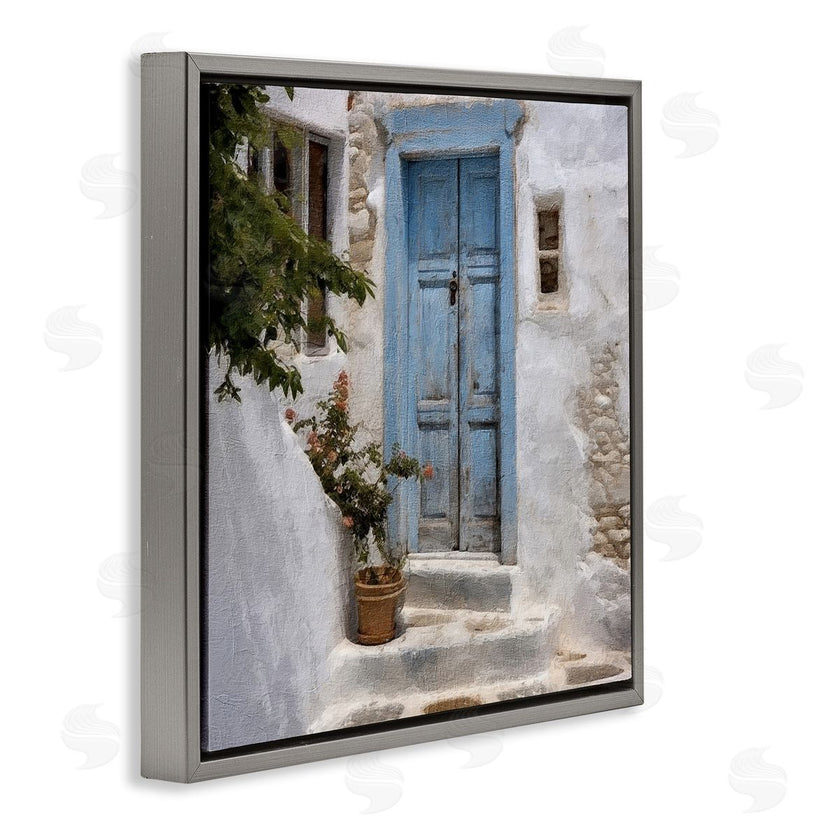RileyB | Blue Greek Door