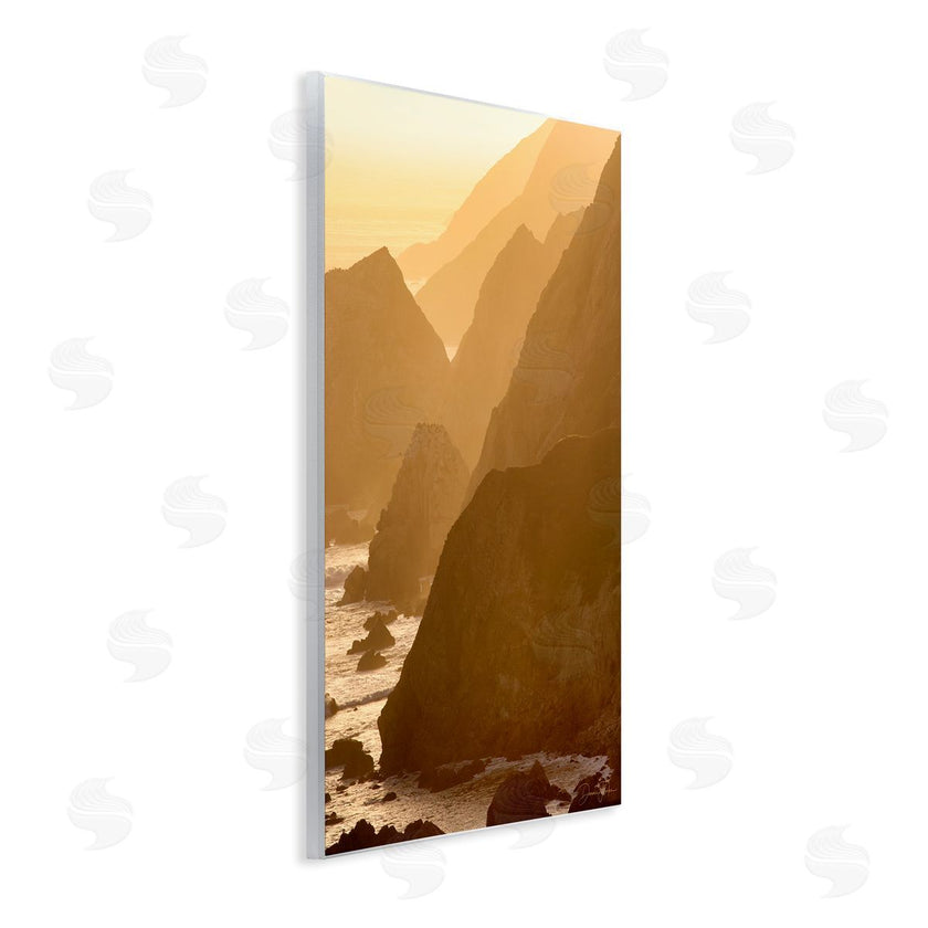 Dennis Frates | Rocky Cliffs by Beach