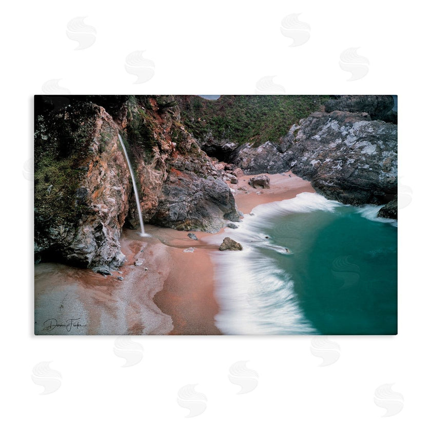 Dennis Frates | Tropical Waterfall Cliffs