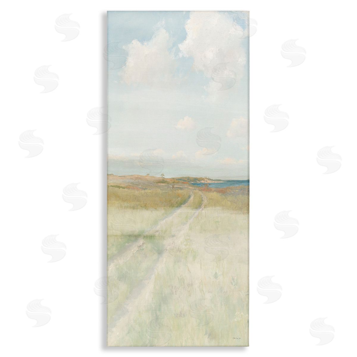 Path To Beach Canvas Wall Art, Home Decor by Steller Design Studio