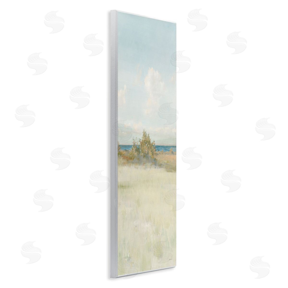 Vegetation on Beach Wood Plaque Wall Art, Home Decor by Steller Design Studio