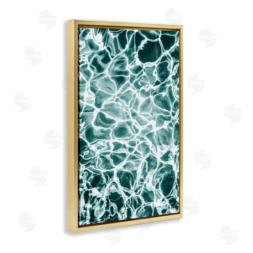 Sisi and Seb | Aqua Ripple Pattern