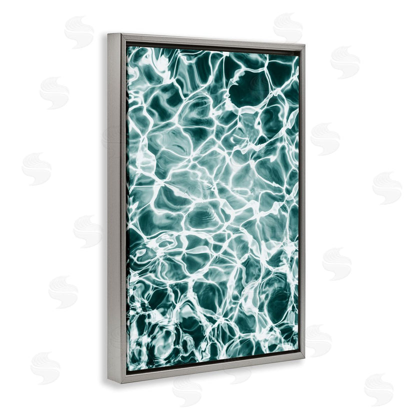 Sisi and Seb | Aqua Ripple Pattern