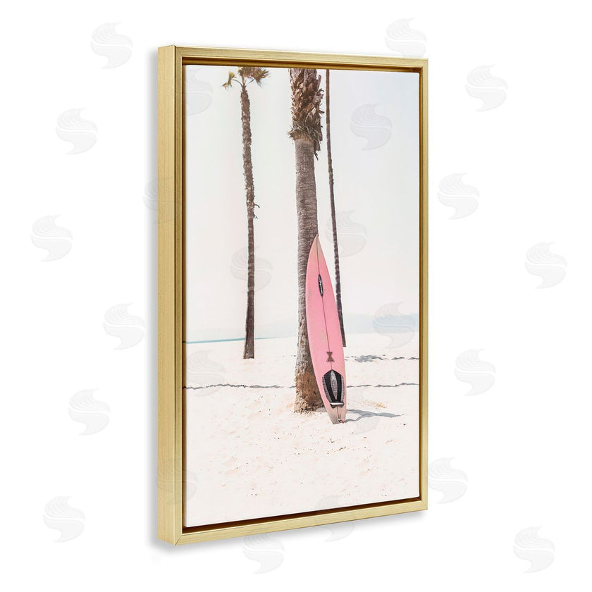 Sisi and Seb | Pink Surf Board