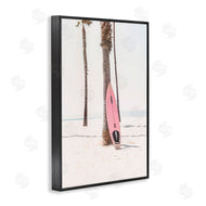 Sisi and Seb | Pink Surf Board