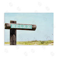 Gail Peck | Relax Sign on Beach
