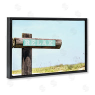 Gail Peck | Relax Sign on Beach