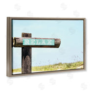 Gail Peck | Relax Sign on Beach