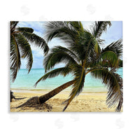 Kali Wilson | Leaning Palms on Beach