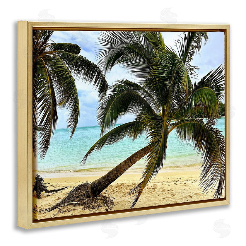 Kali Wilson | Leaning Palms on Beach