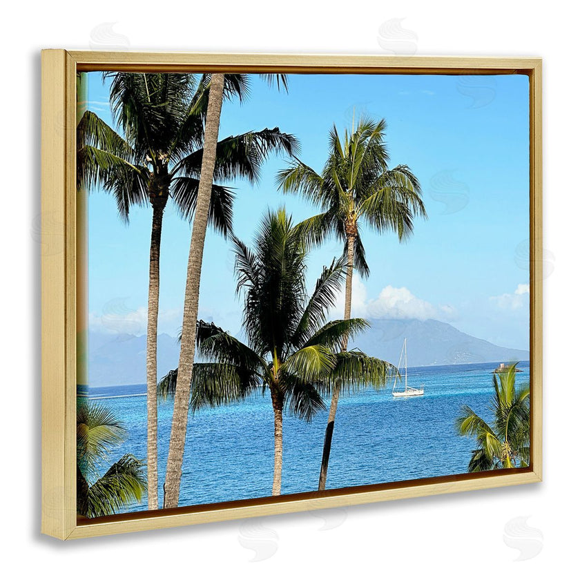 Kali Wilson | Palm Trees and Sailboat