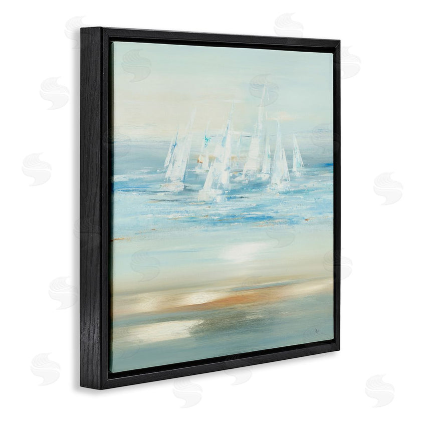 Lisa Ridgers | Brushed Sailboat Fleet