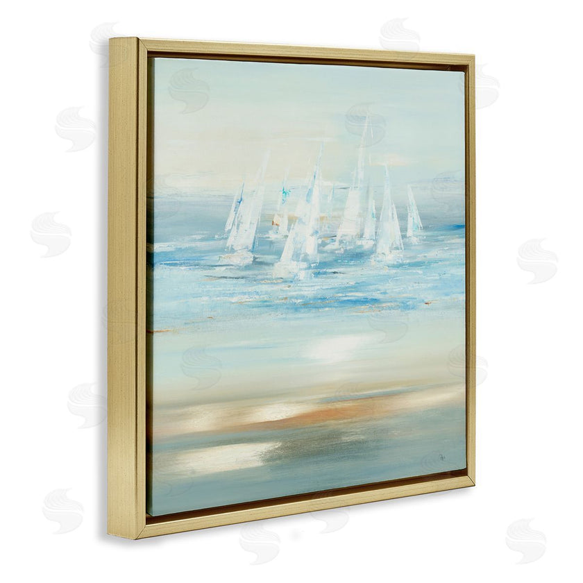 Lisa Ridgers | Brushed Sailboat Fleet