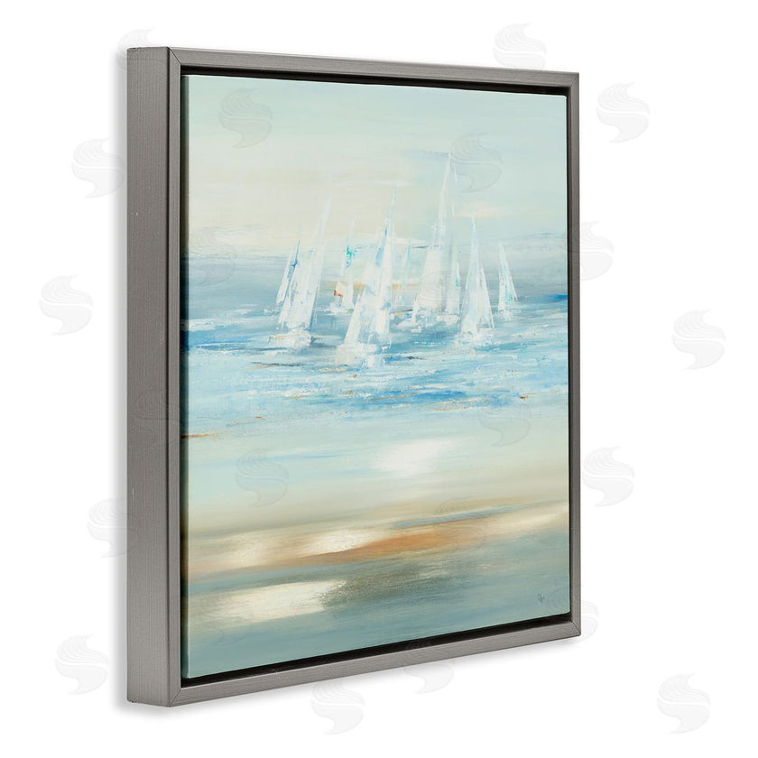 Lisa Ridgers | Brushed Sailboat Fleet