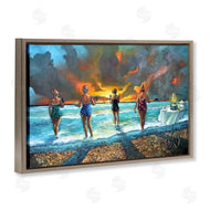 Ronald West | Elegant Ladies on Beach