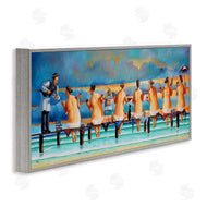 Ronald West | Ladies Enjoying Beach