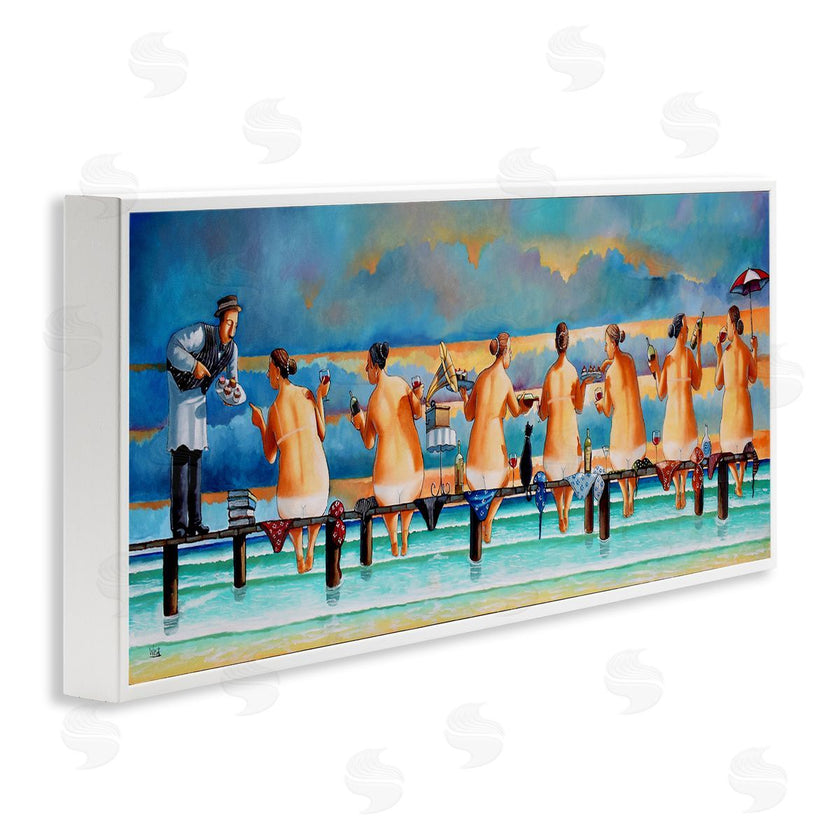 Ronald West | Ladies Enjoying Beach