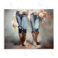 Ramona Murdock | Floral Cowgirl Pair