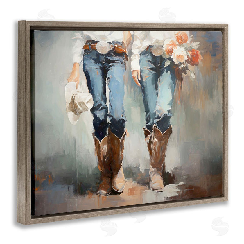 Ramona Murdock | Floral Cowgirl Pair