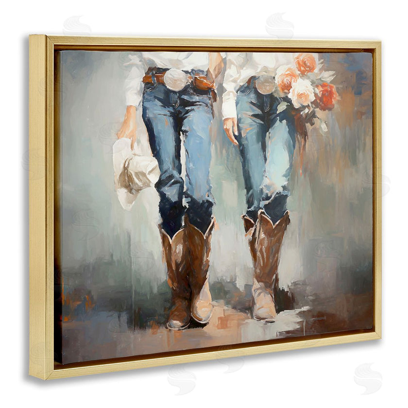 Ramona Murdock | Floral Cowgirl Pair
